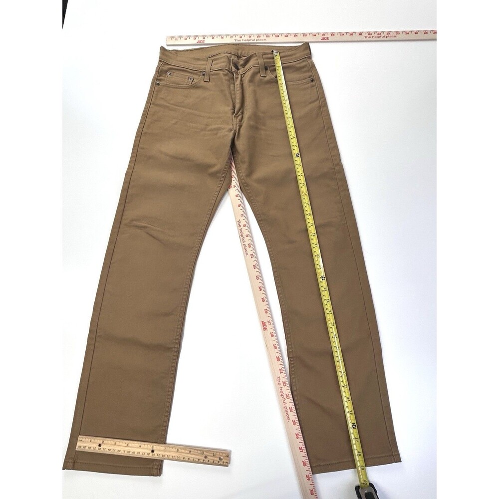 Levi's 513 jeans 30 x 30 Slim Straight Fit - Picture 3 of 12
